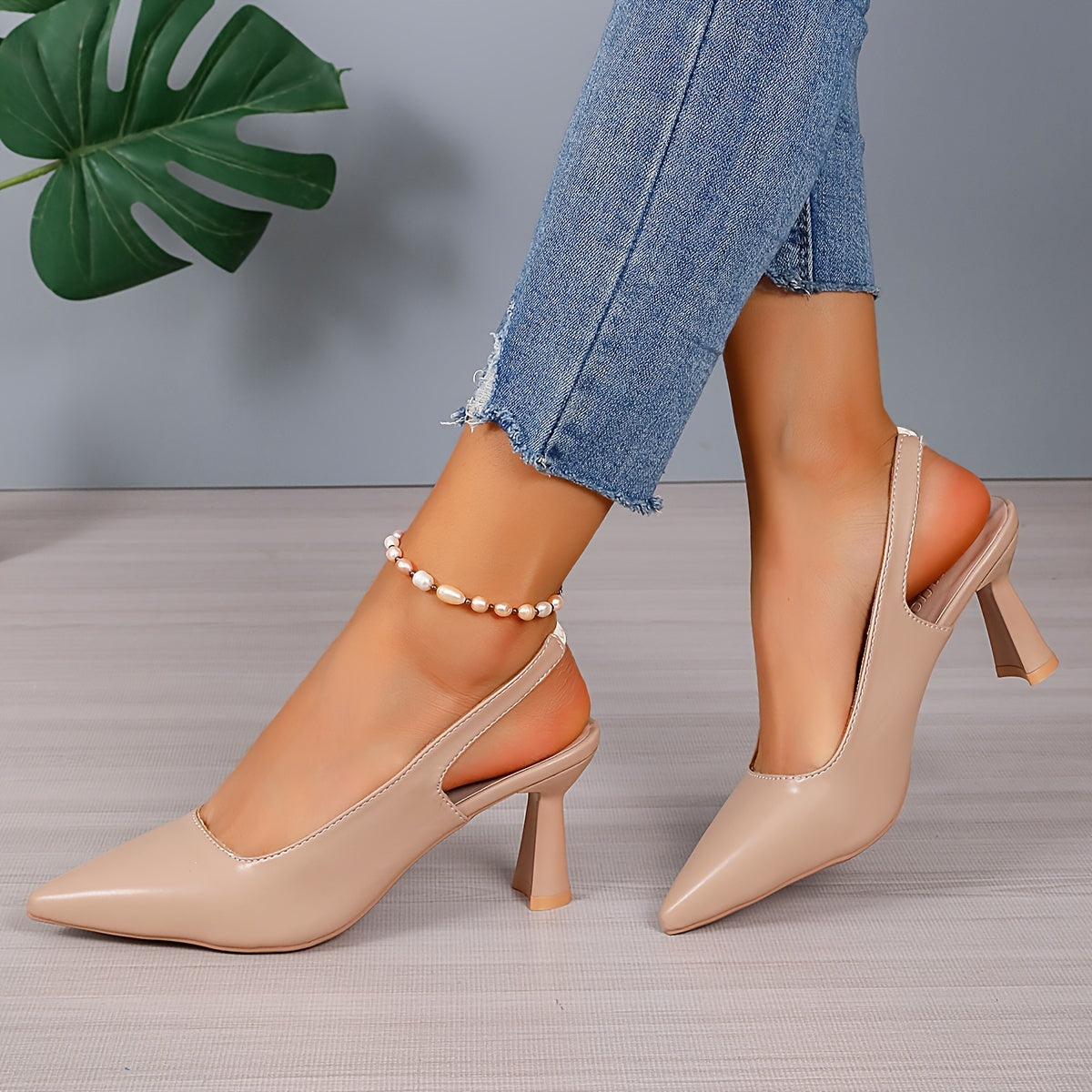 Sophia™ Elegantes zapatos de tacón con tira en el talón