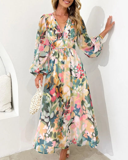 Briselle™ Vestido de mujer con estampado floral