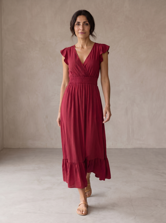 Lúvena™ Vestido fluido elegante