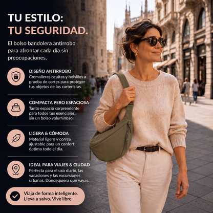 Chiara™ Bolso de hombro gris