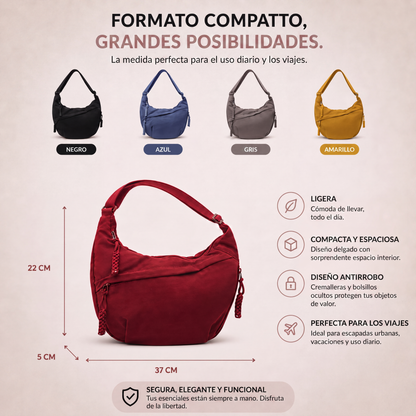 Chiara™ Bolso de hombro gris