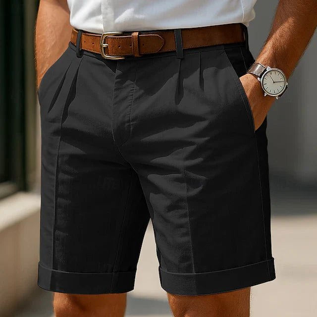Alberto™ Bermudas de verano con pinzas