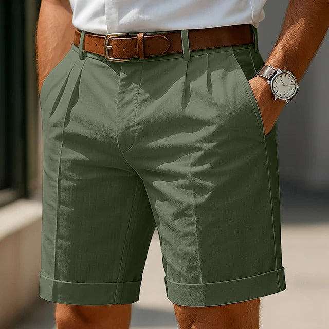 Alberto™ Bermudas de verano con pinzas