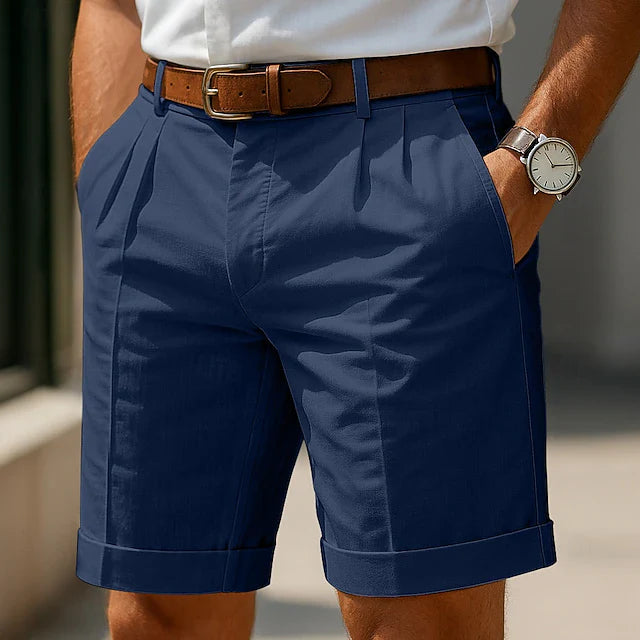 Alberto™ Bermudas de verano con pinzas